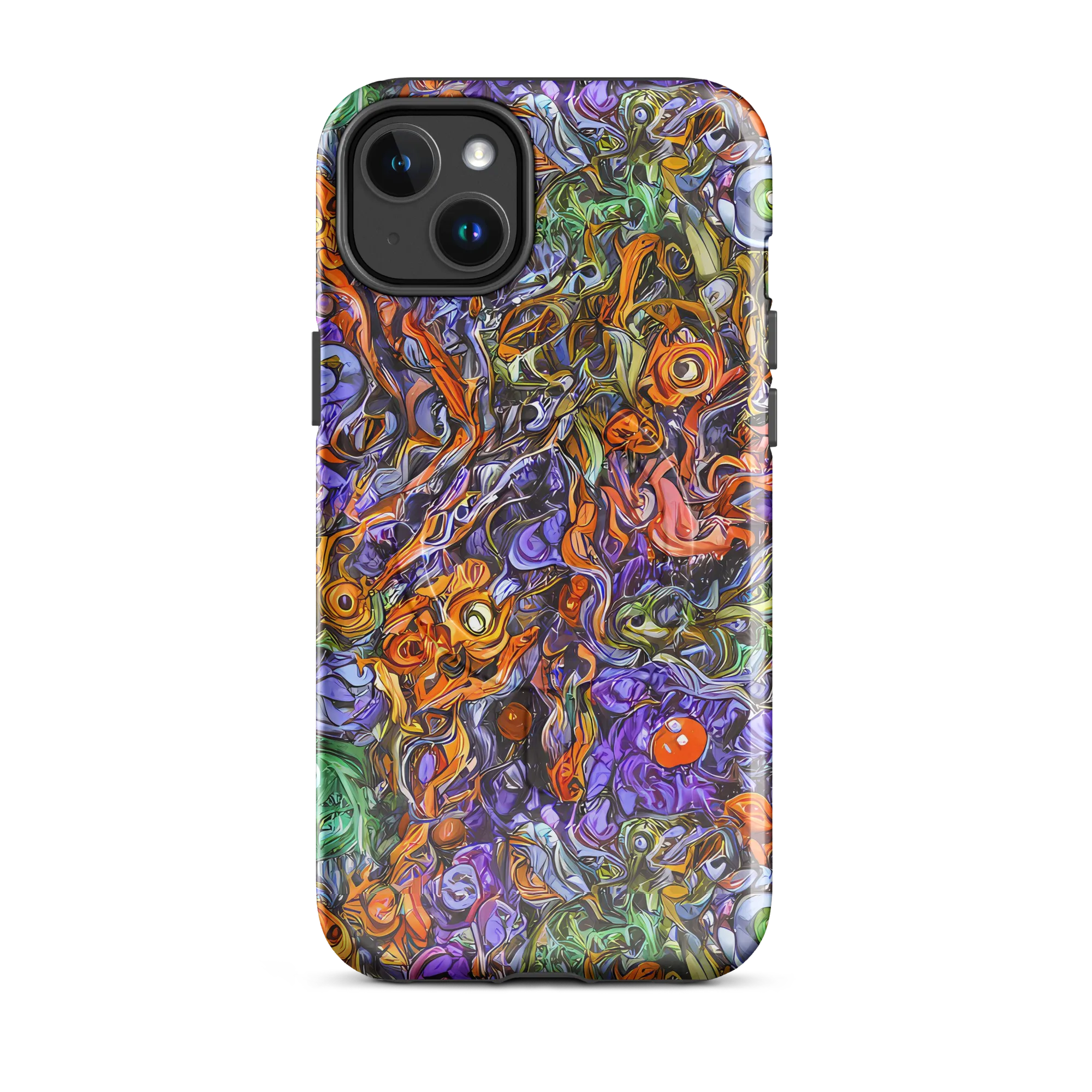 Chromatic Beasts on MagSafe Tough Case for iPhone® — Front