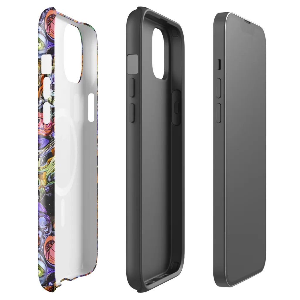 Chromatic Beasts on MagSafe Tough Case for iPhone® — Front