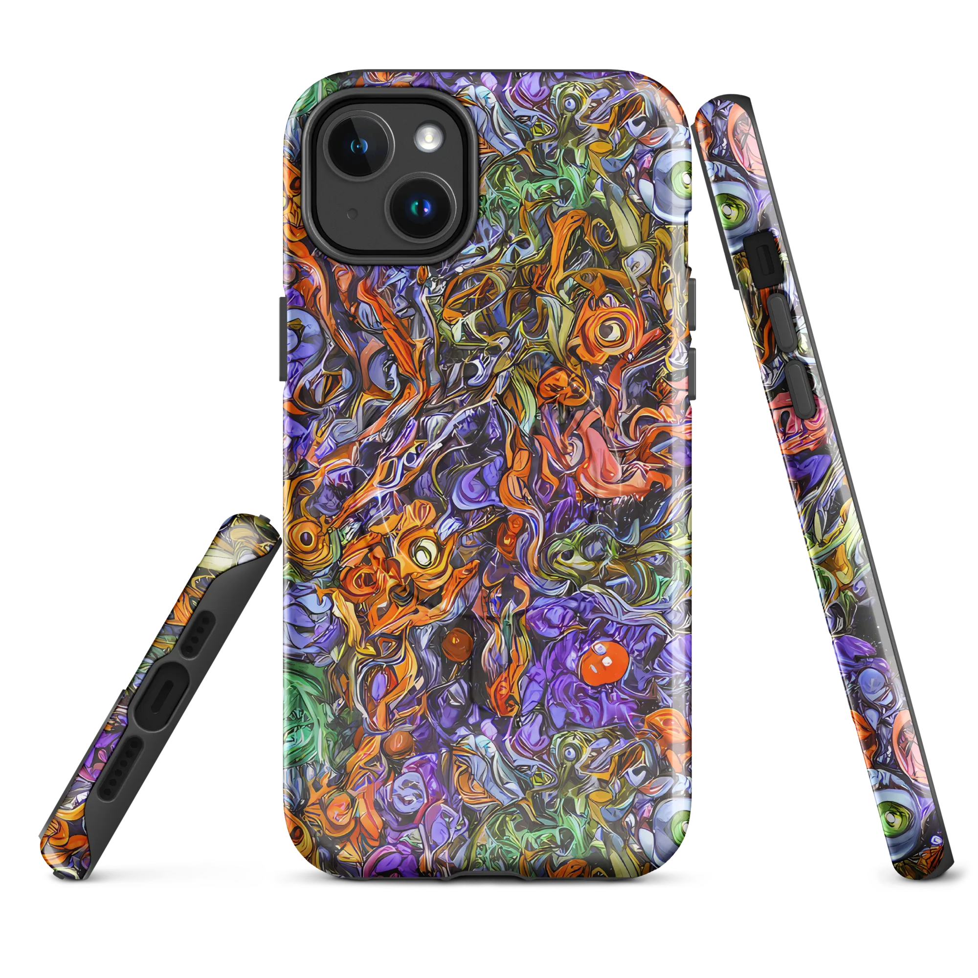 Chromatic Beasts on MagSafe Tough Case for iPhone® — Front