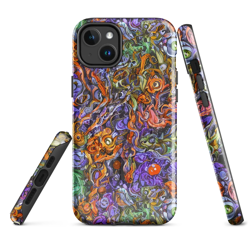 Chromatic Beasts on MagSafe Tough Case for iPhone® — Front
