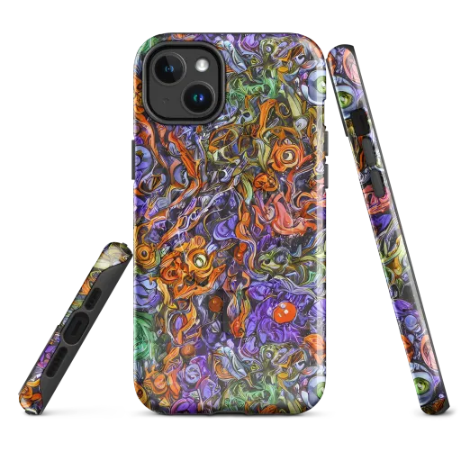 Chromatic Beasts on a MagSafe Tough Case for iPhone®