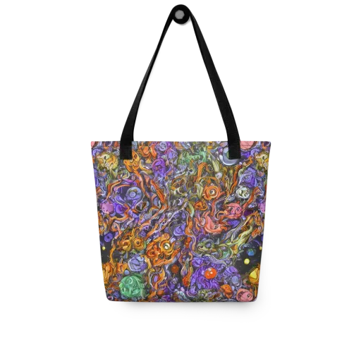 Chromatic Beasts on a Tote Bag