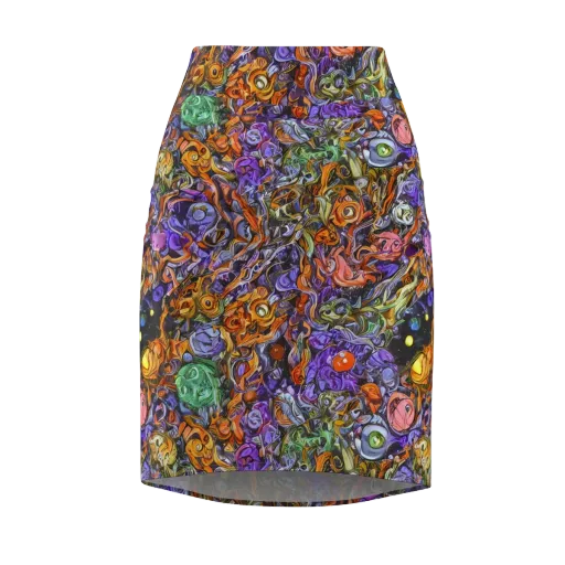 Chromatic Beasts on a Pencil Skirt