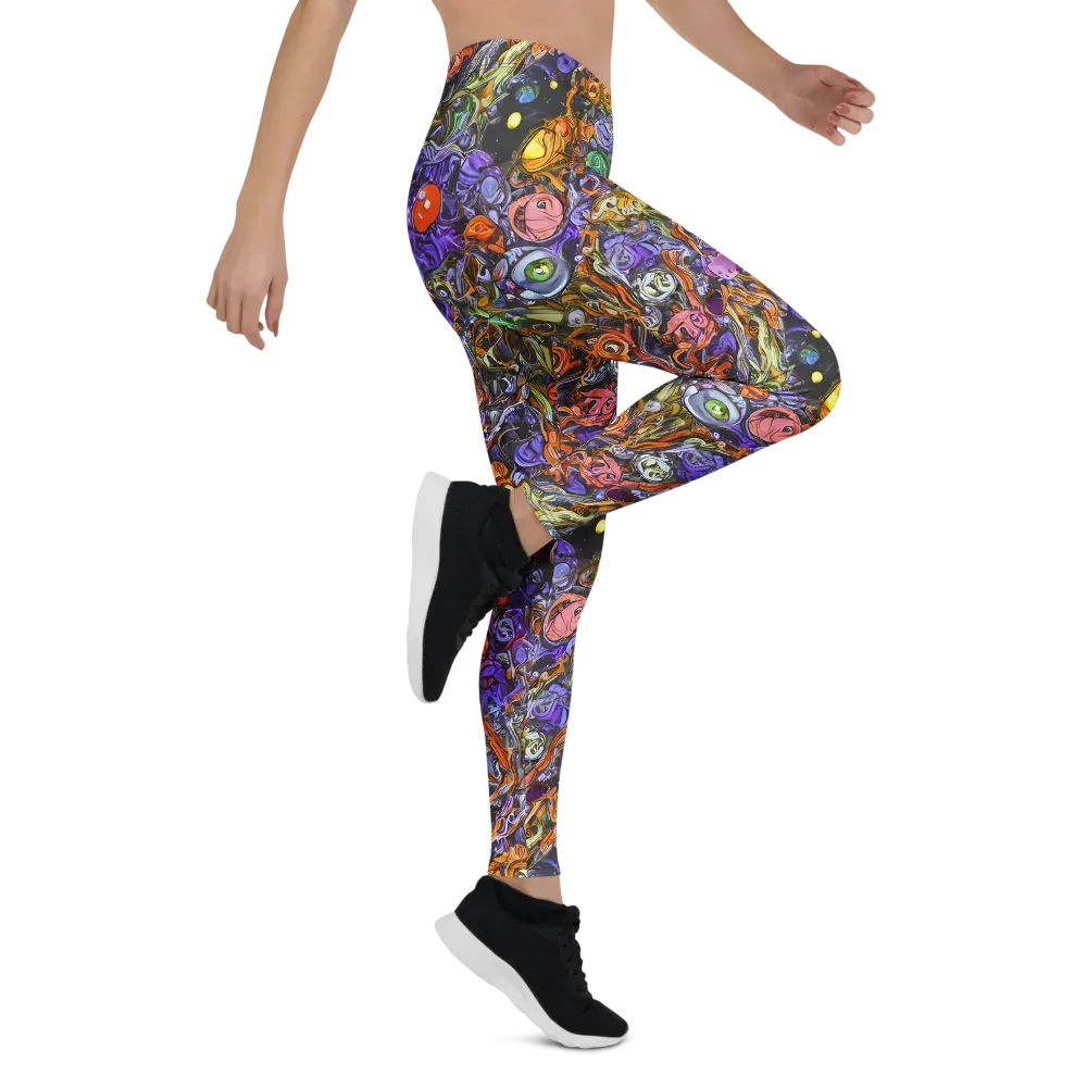 Chromatic Beasts on Leggings — Right