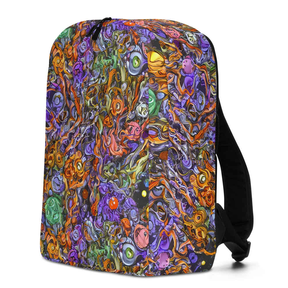 Chromatic Beasts on Minimalist Backpack — Left