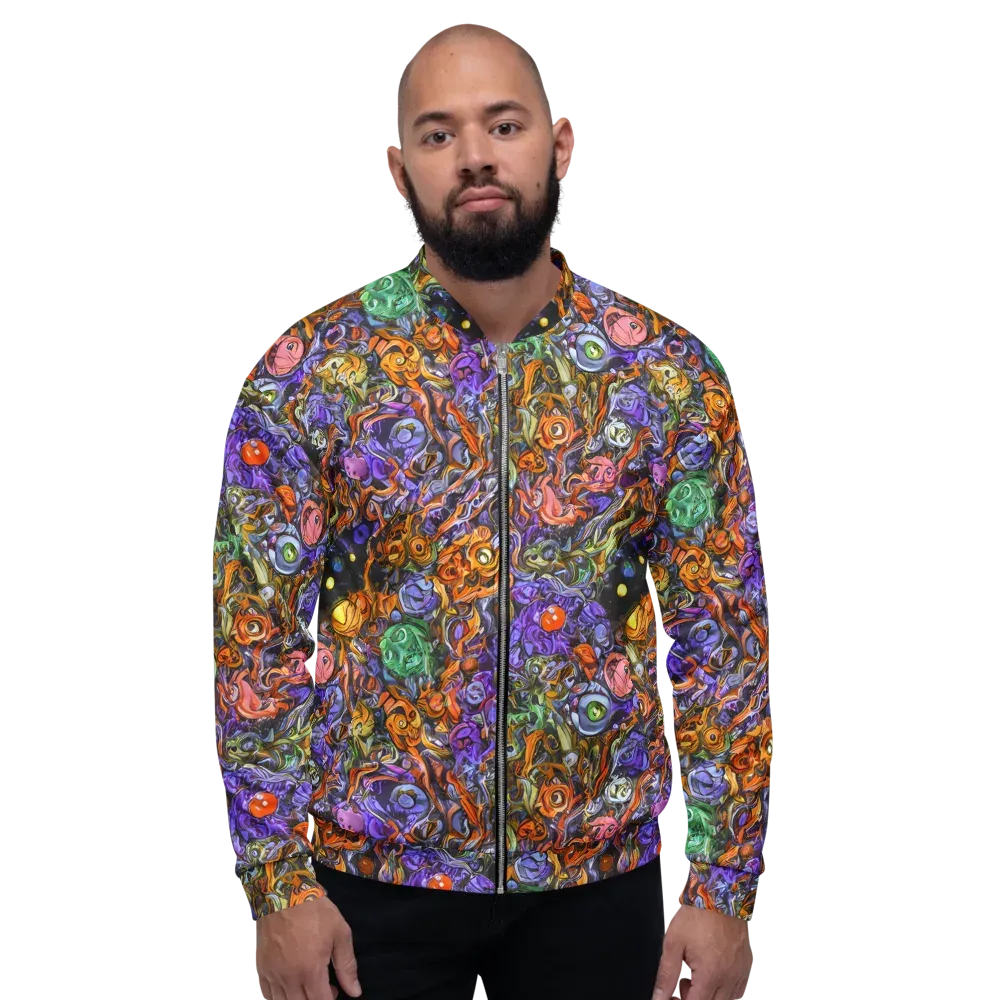 Chromatic Beasts on Bomber Jacket — Front