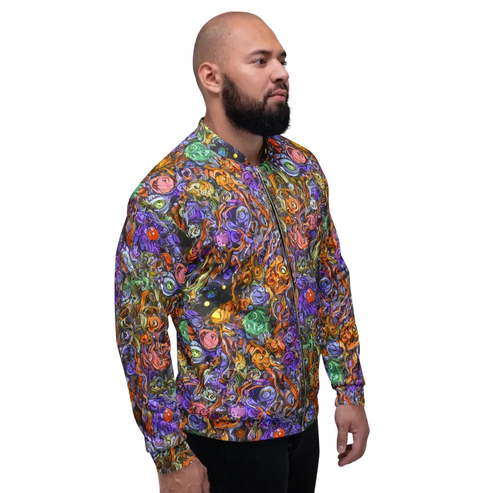 Chromatic Beasts on Bomber Jacket — Right