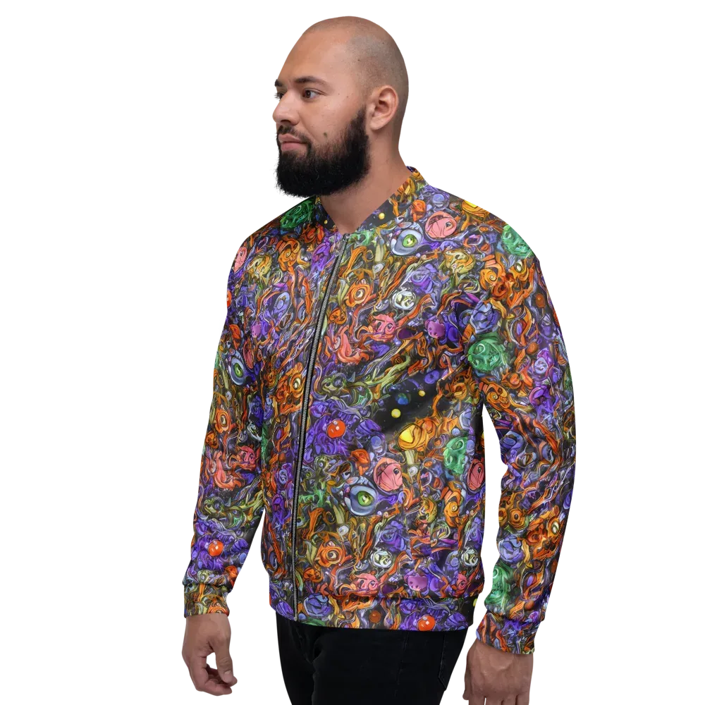Chromatic Beasts on Bomber Jacket — Left
