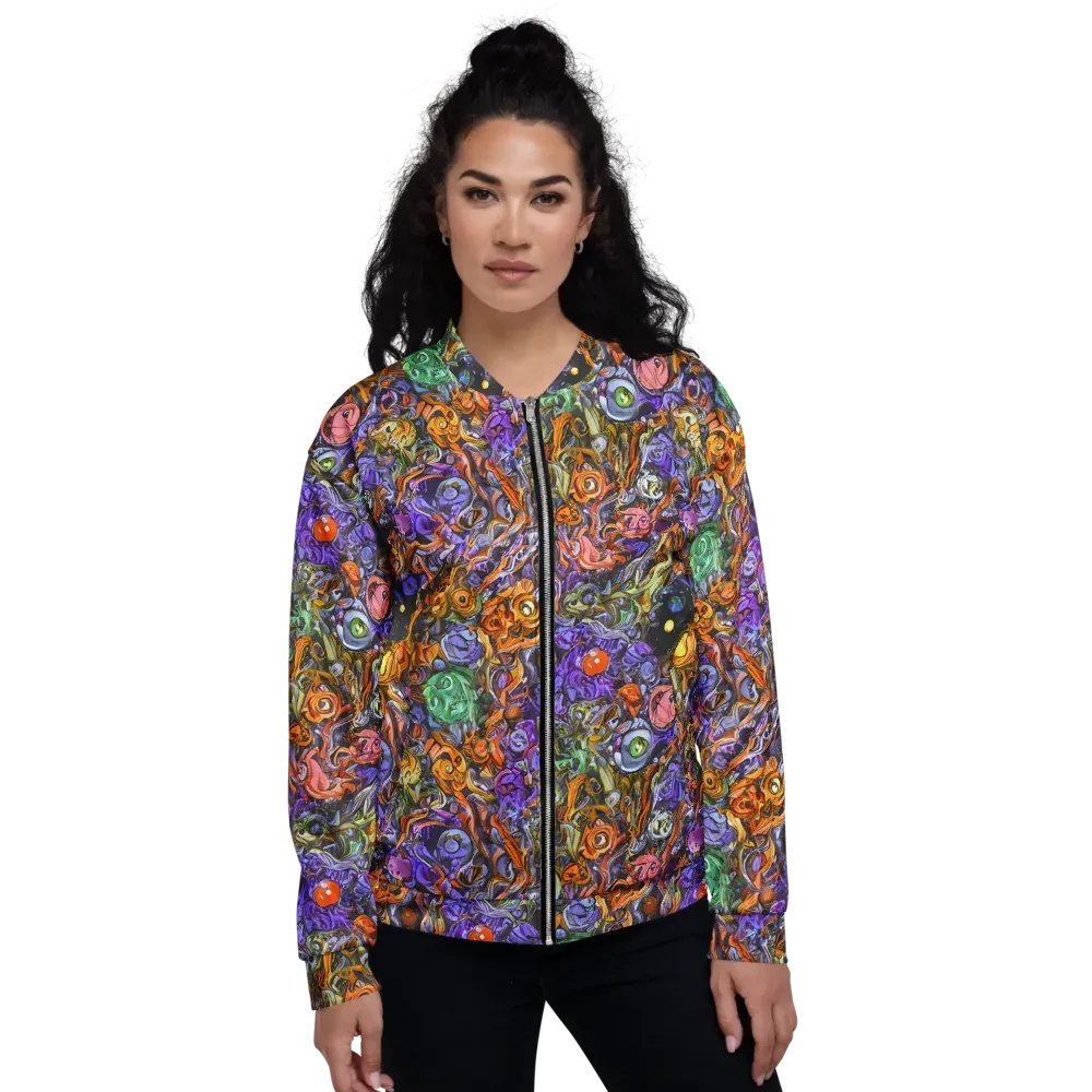 Chromatic Beasts on Bomber Jacket — Front