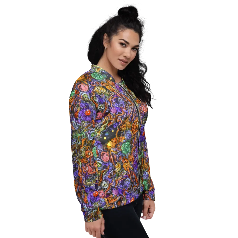 Chromatic Beasts on Bomber Jacket — Right