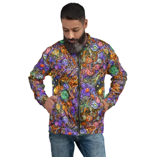 Chromatic Beasts on a Bomber Jacket