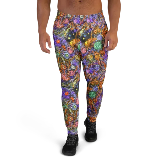 Chromatic Beasts on a Men's Joggers