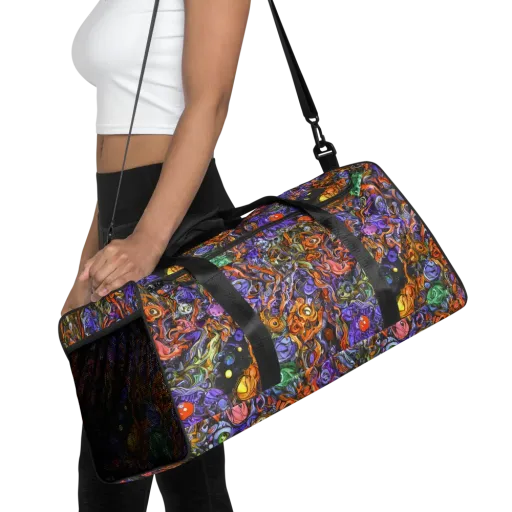 Chromatic Beasts on a Duffle Bag