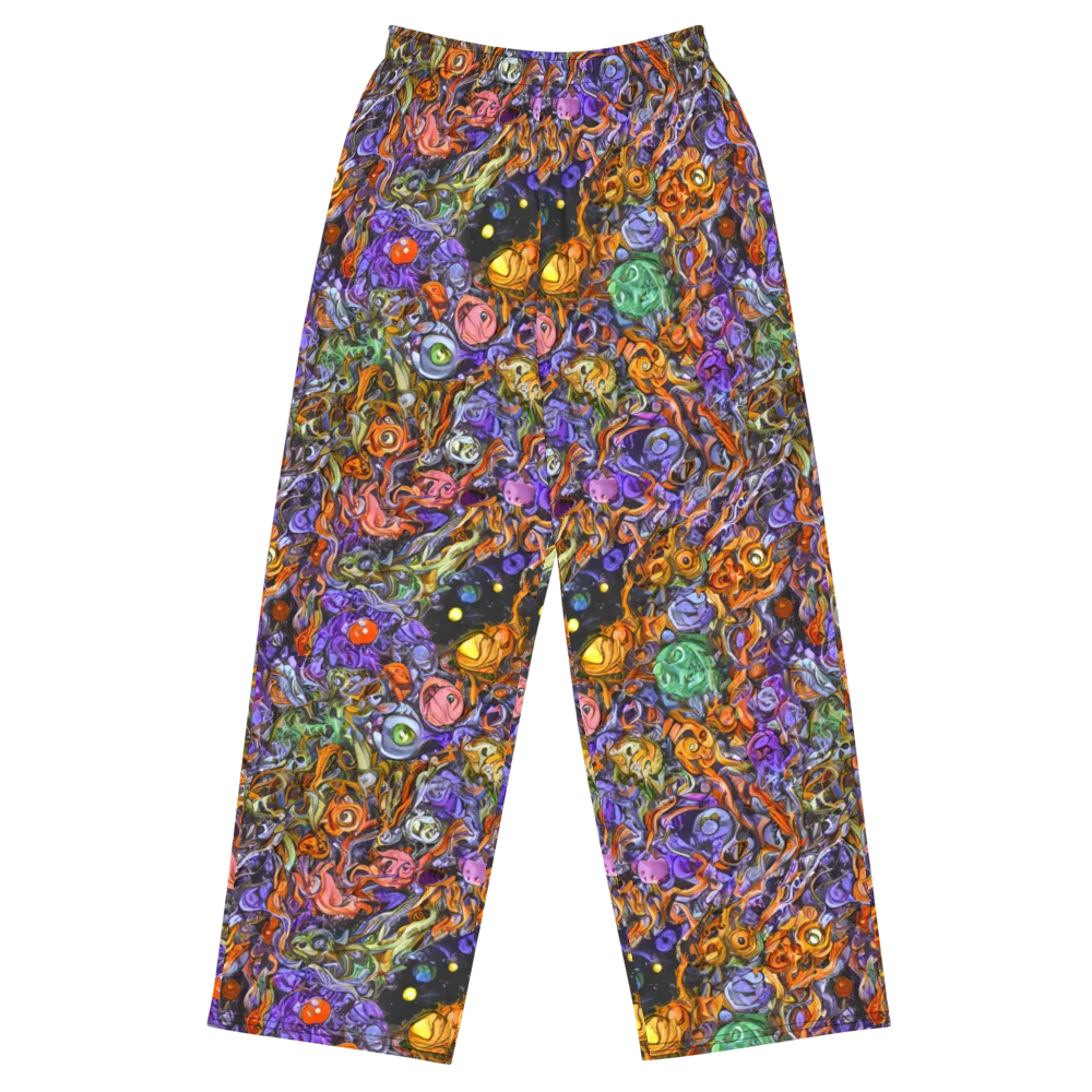 Chromatic Beasts on Wide-Leg Pants — Front