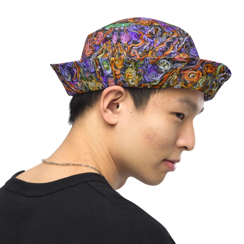 Chromatic Beasts on Reversible Bucket Hat — Right Outside