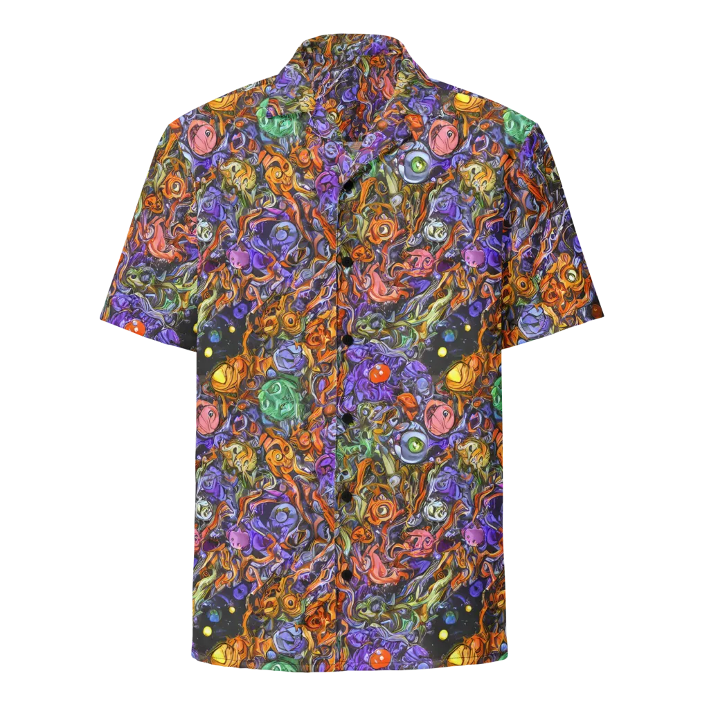 Chromatic Beasts on Button Shirt — Front
