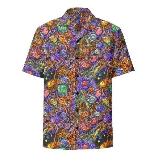 Chromatic Beasts on a Button Shirt