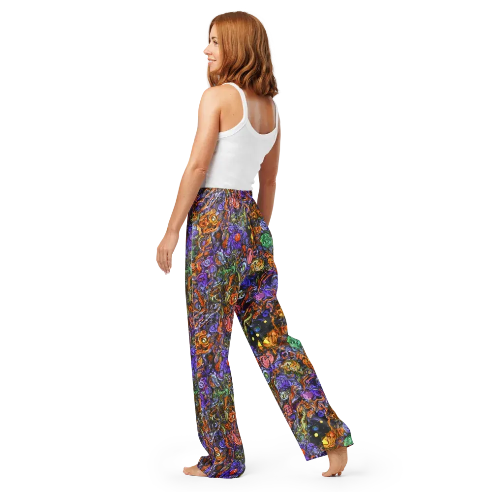 Chromatic Beasts on Women's Pajama Pants — Back