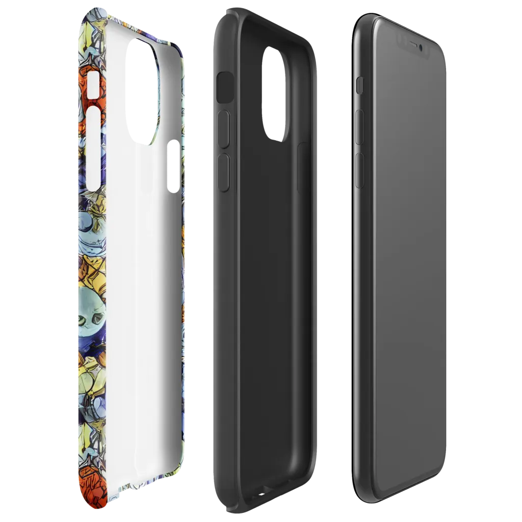 Saffron Garden on Tough Case for iPhone® — Right