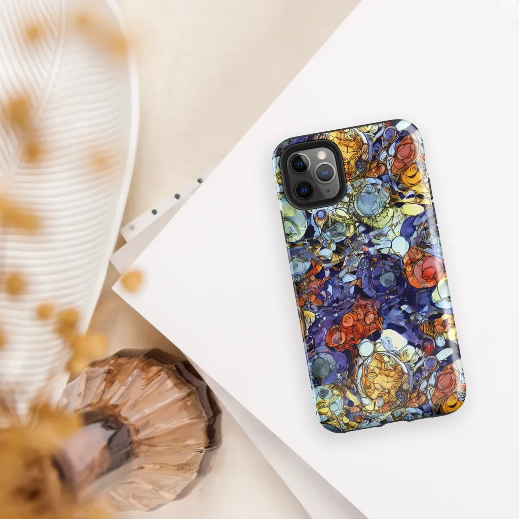 Saffron Garden on Tough Case for iPhone® — Front
