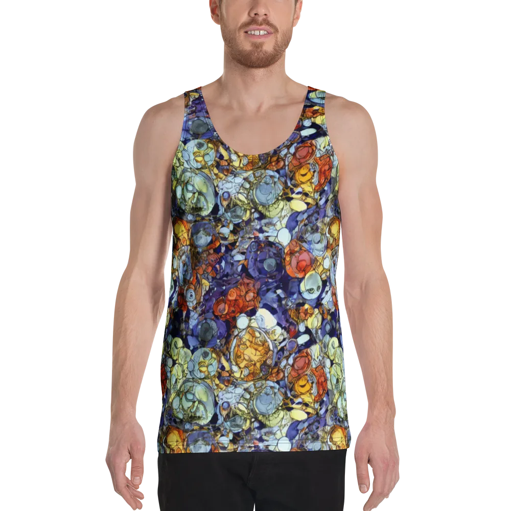 Saffron Garden on Men's Tank Top — Front