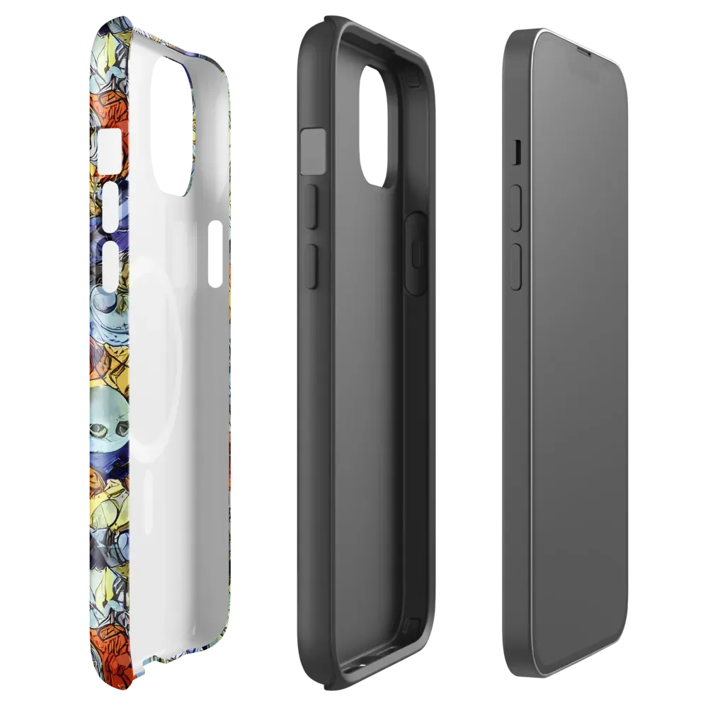 Saffron Garden on MagSafe Tough Case for iPhone® — Front