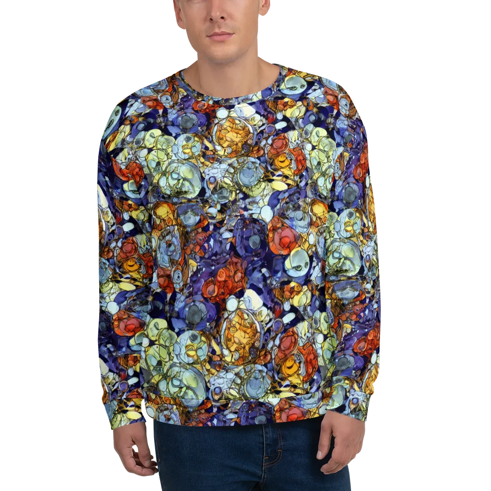 Saffron Garden on Sweatshirt — Front