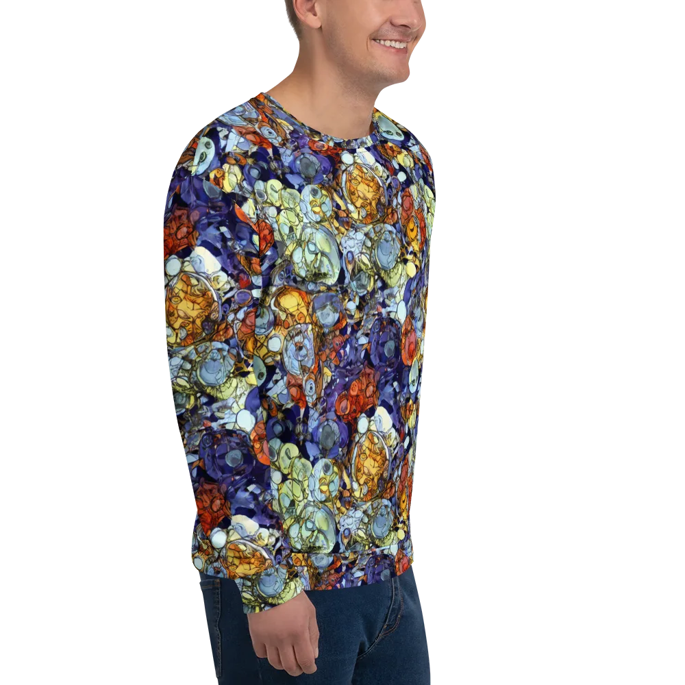 Saffron Garden on Sweatshirt — Right Front