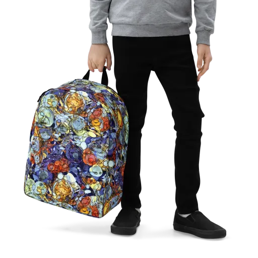 Saffron Garden on a Minimalist Backpack