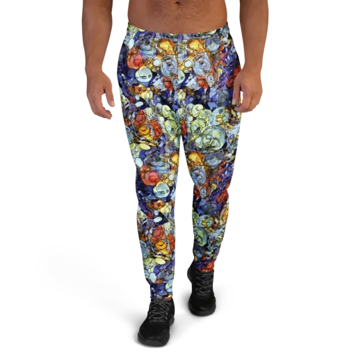 Saffron Garden on a Men's Joggers