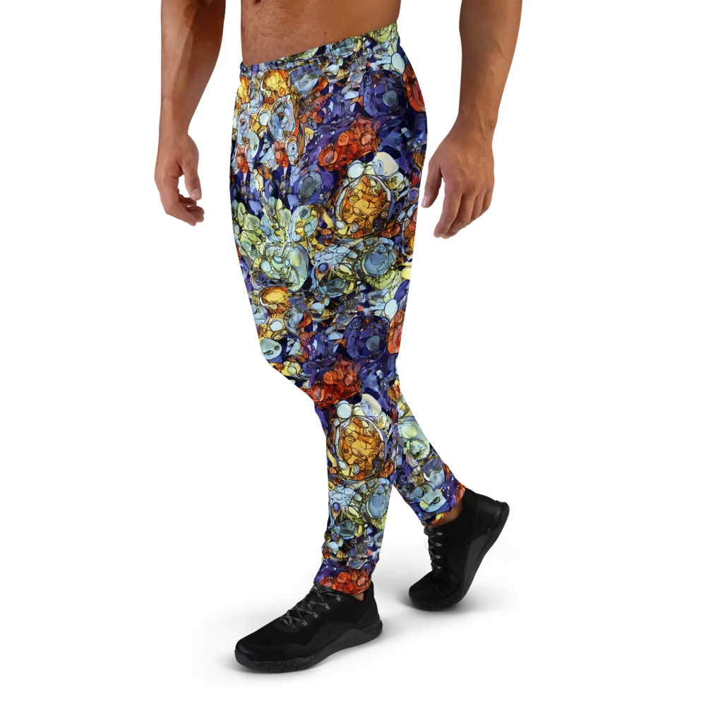 Saffron Garden on Men's Joggers — Left