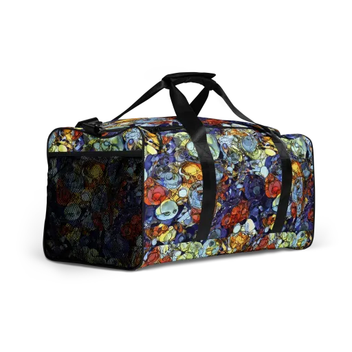 Saffron Garden on a Duffle Bag