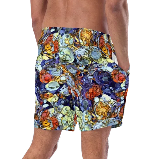 Saffron Garden on a Swim Trunks