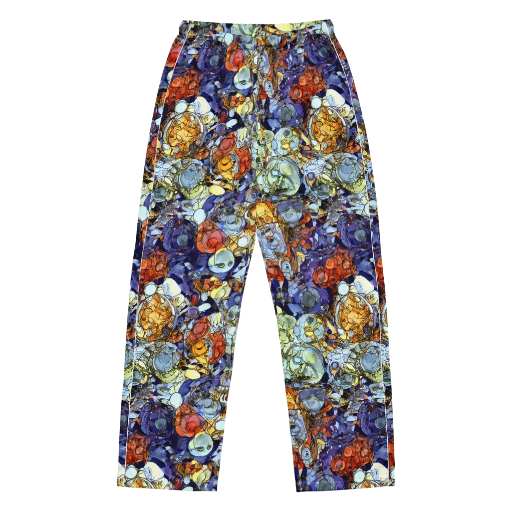 Saffron Garden on Women's Pajama Pants — Front