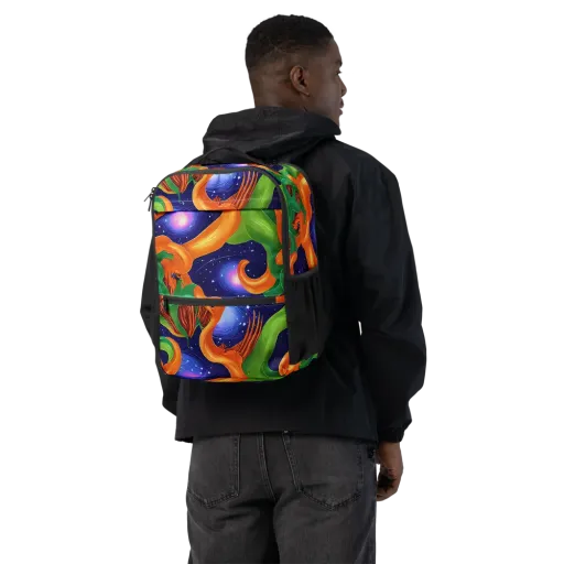 Cosmic Aviary on a Utility Backpack