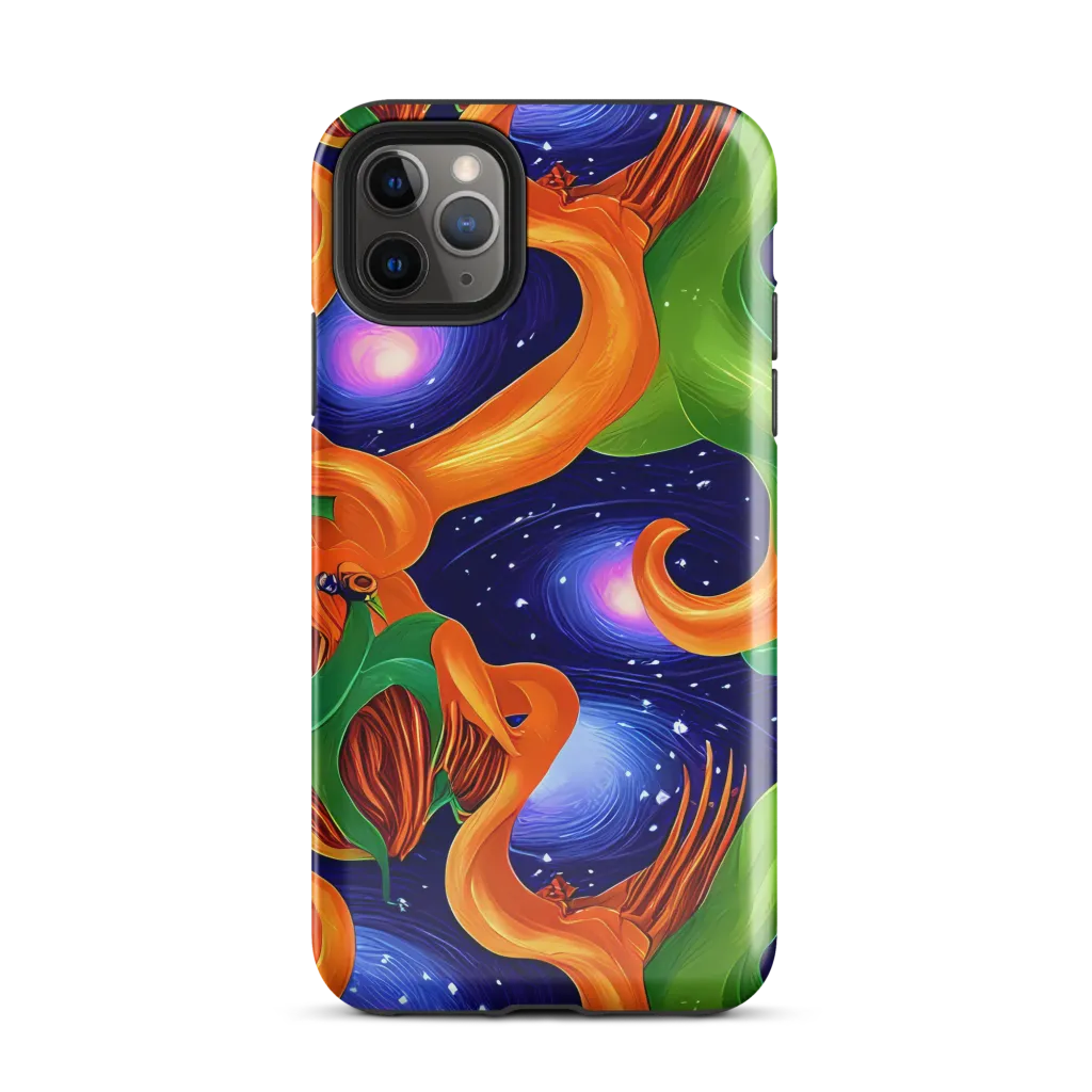 Cosmic Aviary on Tough Case for iPhone® — Front