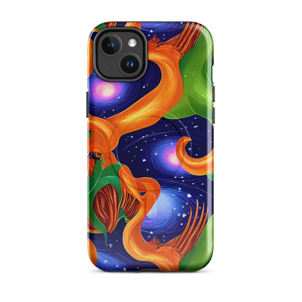 Cosmic Aviary on MagSafe Tough Case for iPhone® — Front