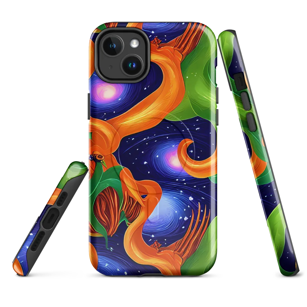 Cosmic Aviary on MagSafe Tough Case for iPhone® — Front