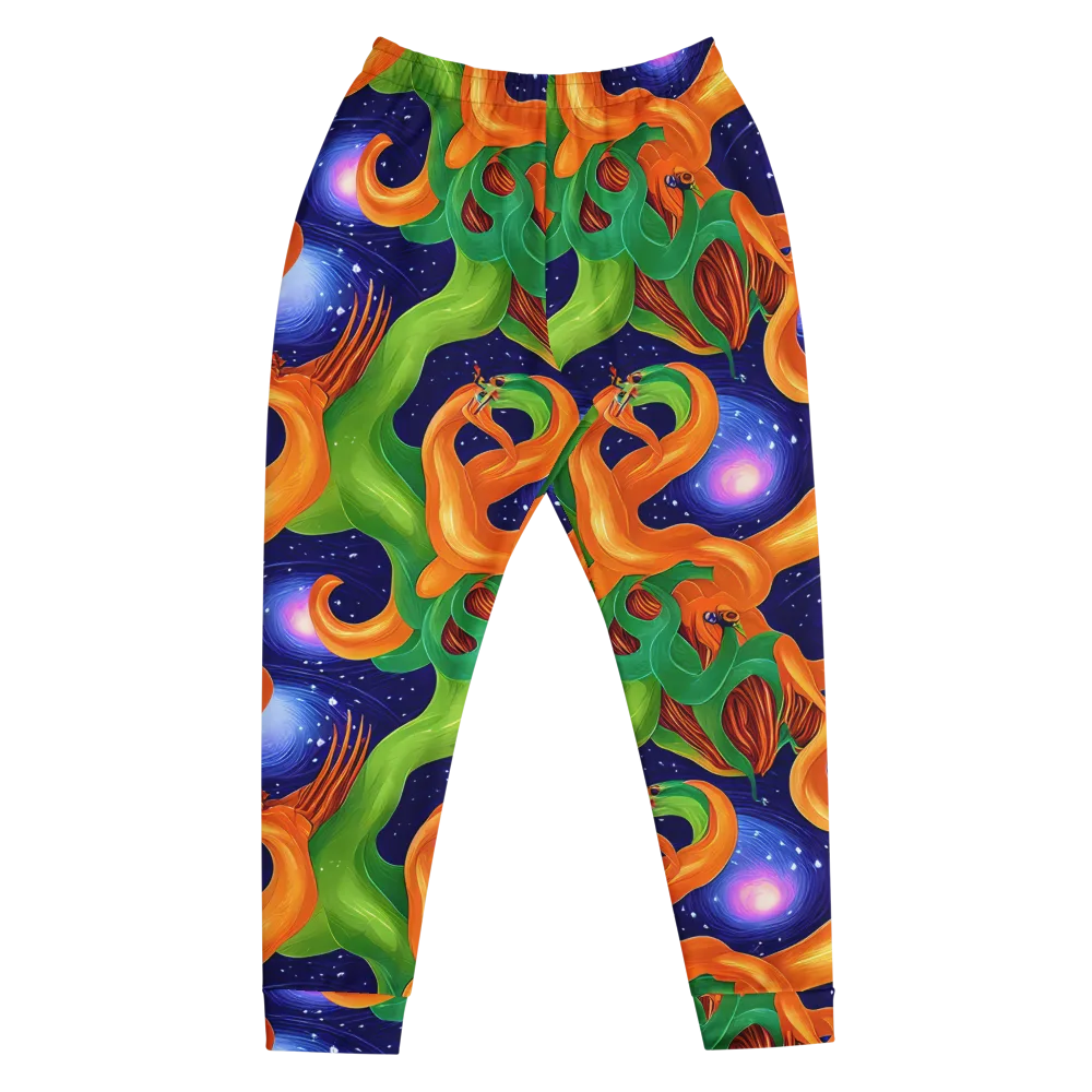 Cosmic Aviary on Men's Joggers — Front