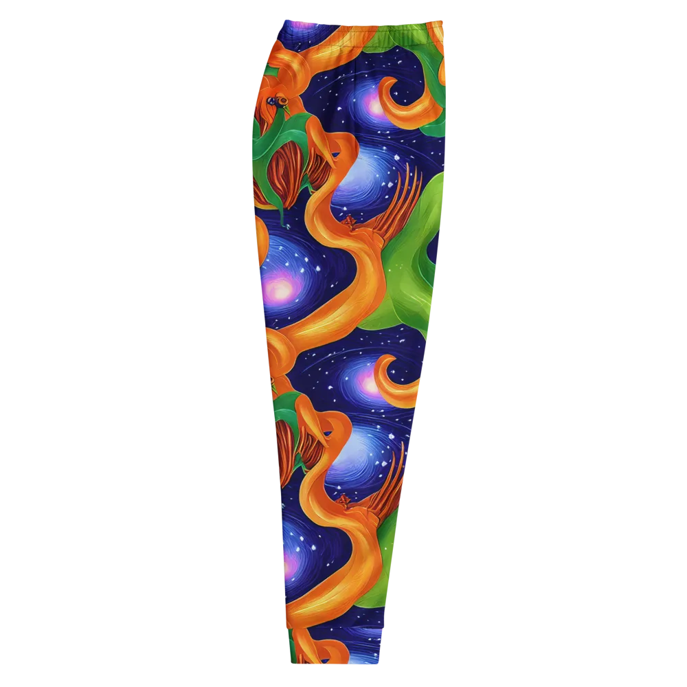 Cosmic Aviary on Men's Joggers — Right