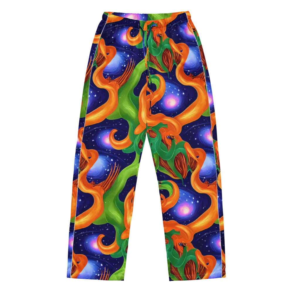 Cosmic Aviary on Women's Pajama Pants — Front