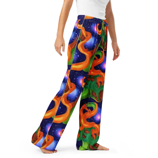Cosmic Aviary on a Women's Pajama Pants