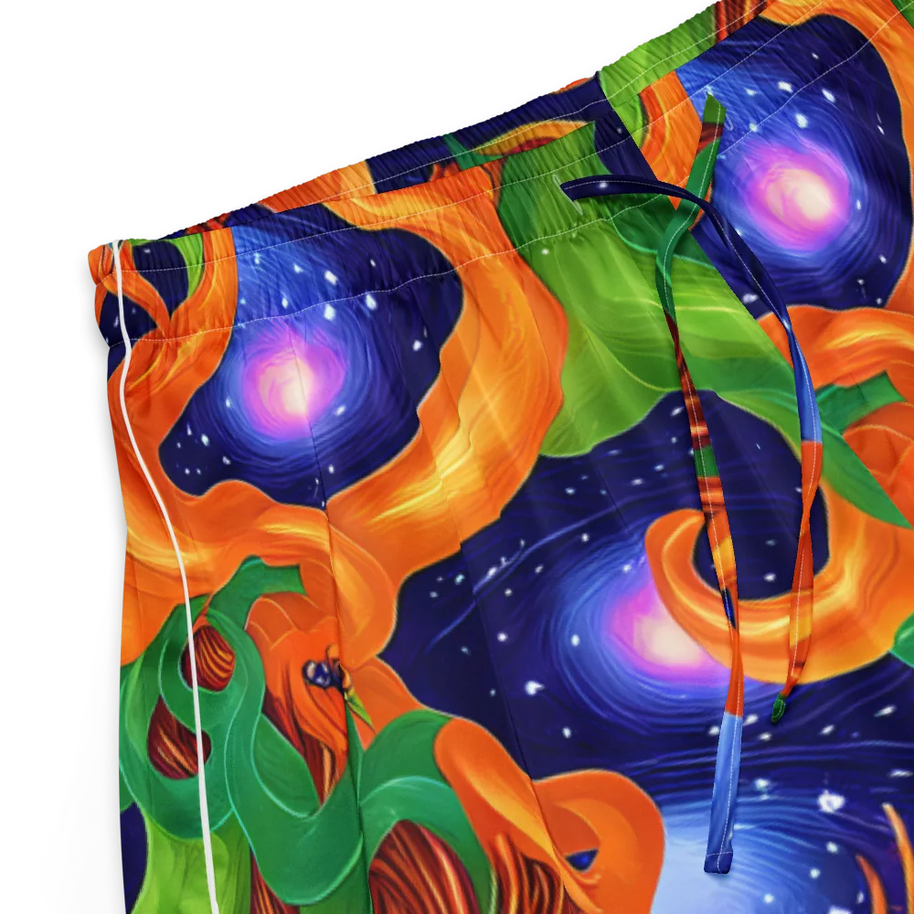 Cosmic Aviary on Women's Pajama Shorts — Product details