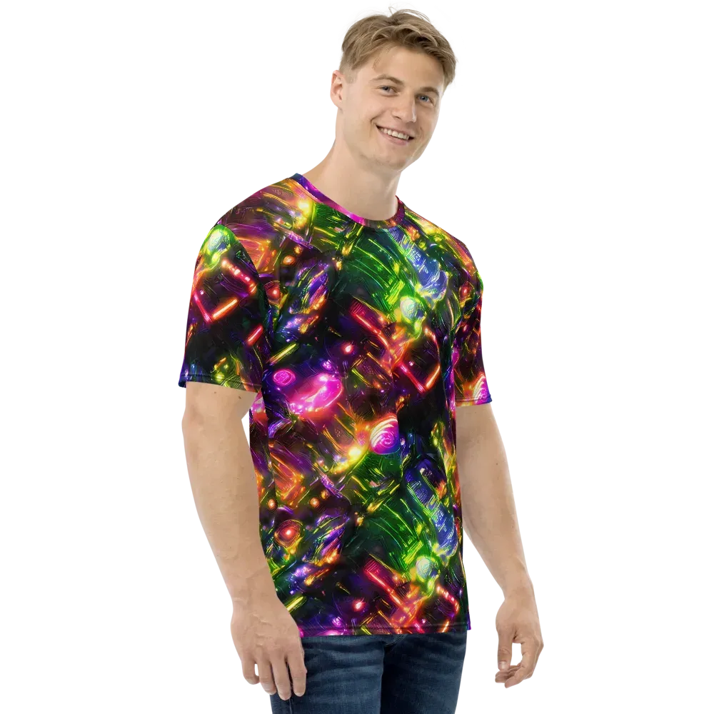 Lacquered Wilds on Men's Crew Neck T-Shirt — Right