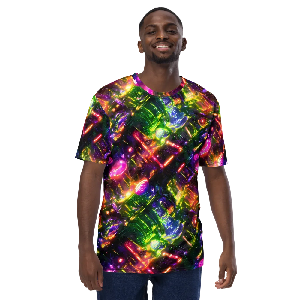 Lacquered Wilds on Men's Crew Neck T-Shirt — Front