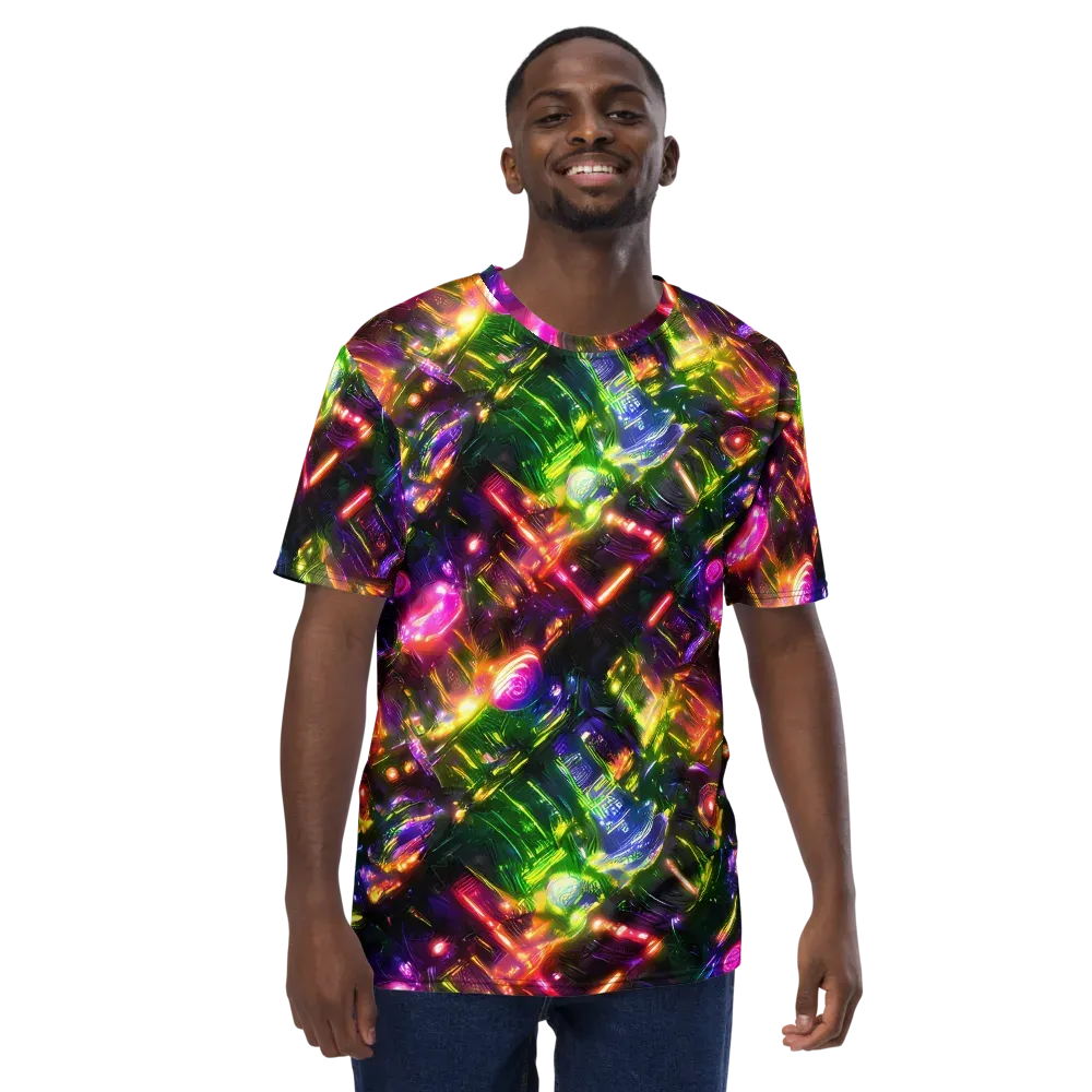 Lacquered Wilds on Men's Crew Neck T-Shirt — Front