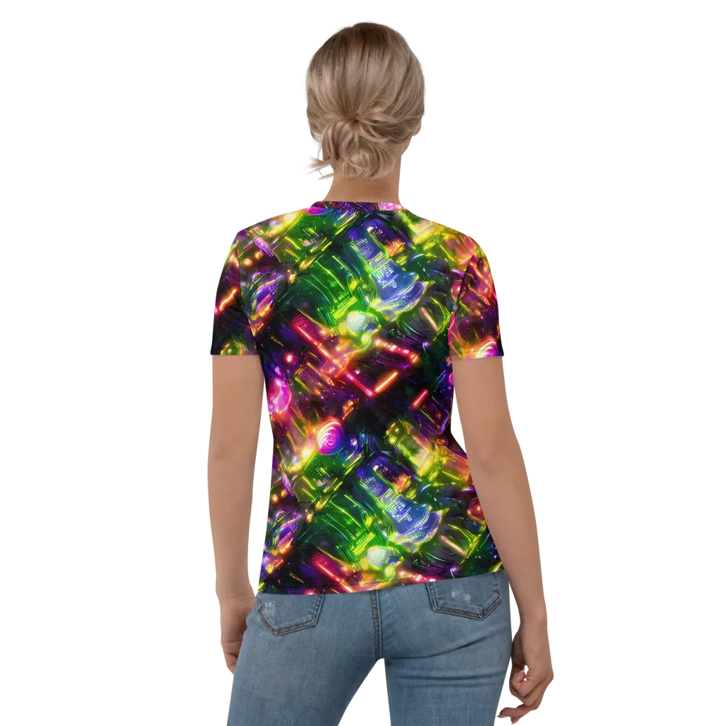 Lacquered Wilds on Women's Crew Neck T-Shirt — Back