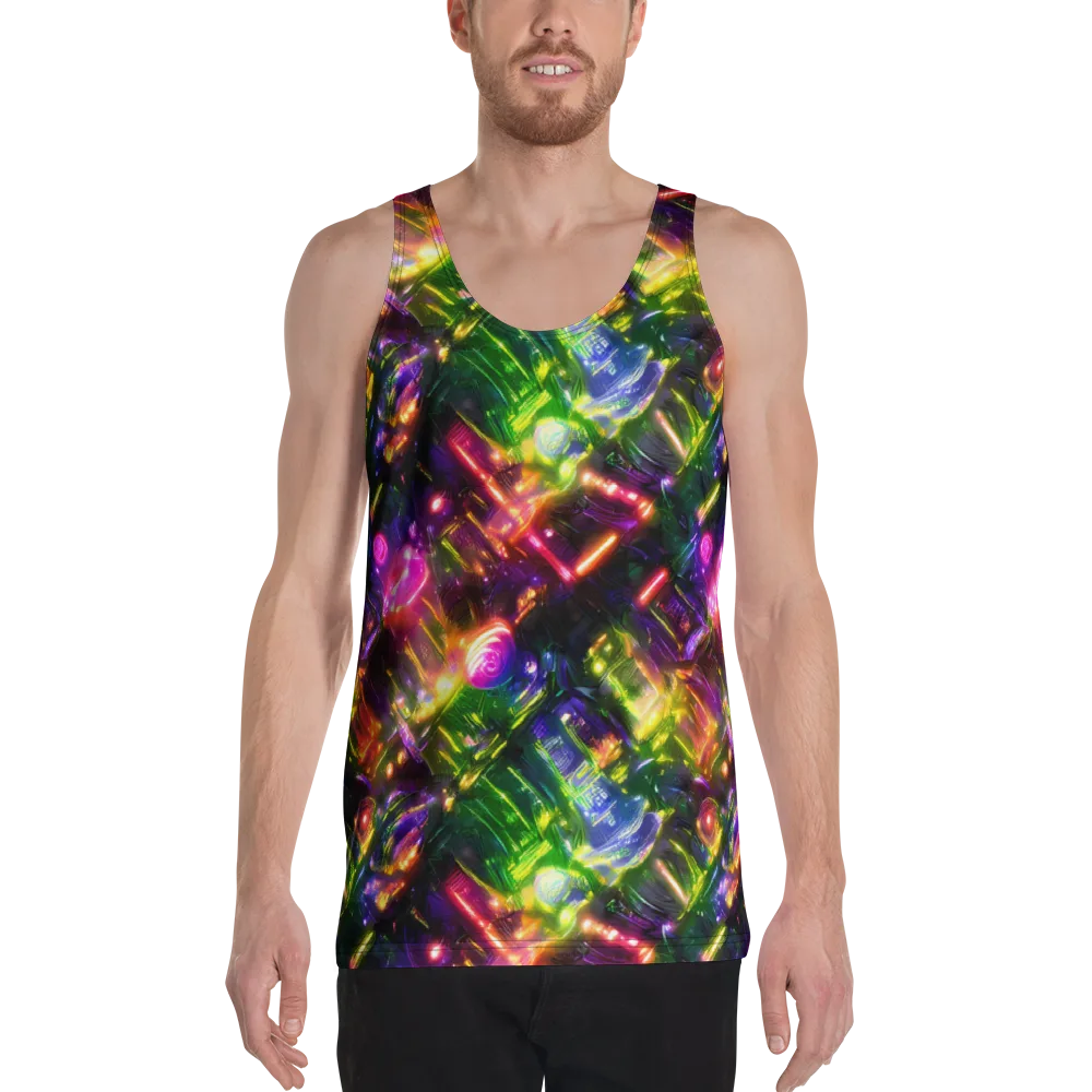 Lacquered Wilds on Men's Tank Top — Front