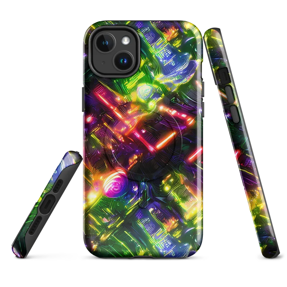 Lacquered Wilds on MagSafe Tough Case for iPhone® — Front