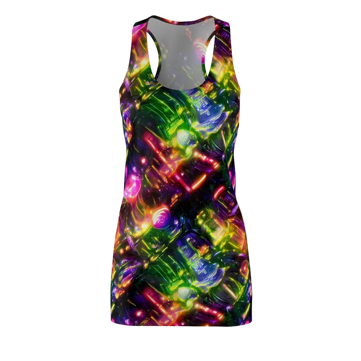 Lacquered Wilds on Racerback Dress — Front